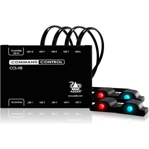 Adder LED fino alla scatola di prolunga, Switch KVM