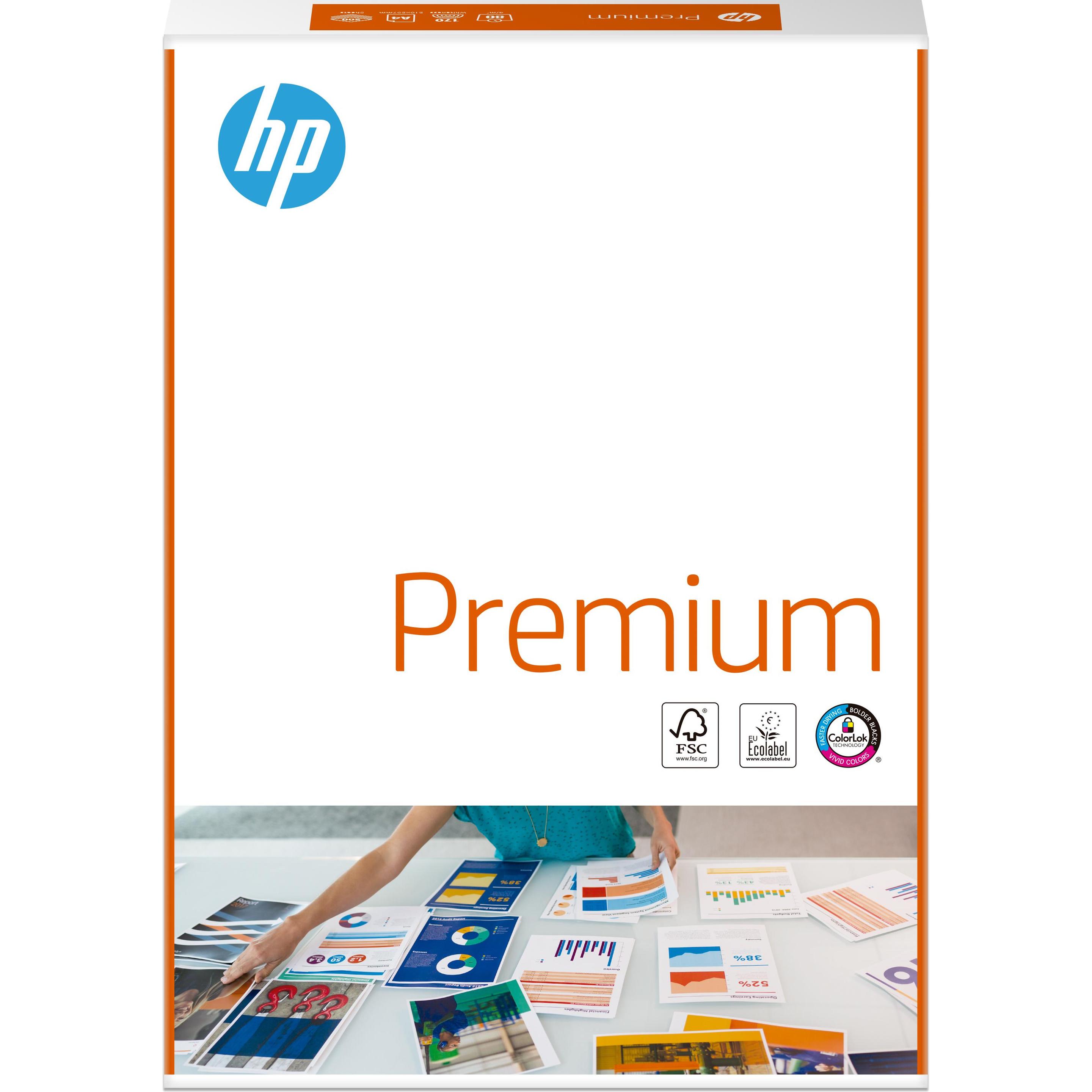 Thumbnail - 5x HP, Kopierpapier, Premium (90 g/m², 250 x, A4)