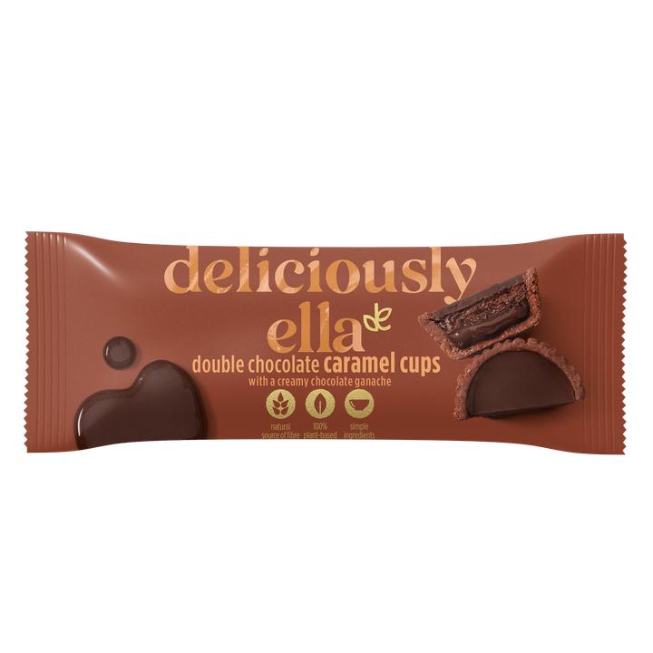 Image du produit Deliciously Ella Cup double chocolat et caramel (36 g)
