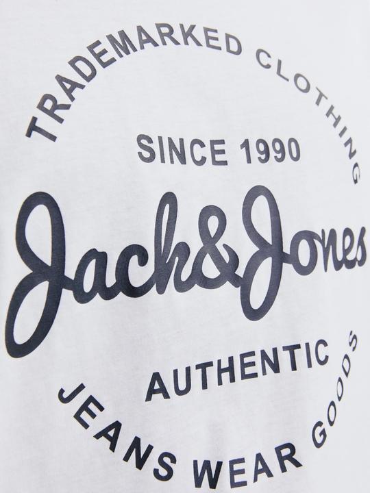 Actual product image Jack & Jones 5-pack Printed Round Neck T-shirt T-shirt (M)