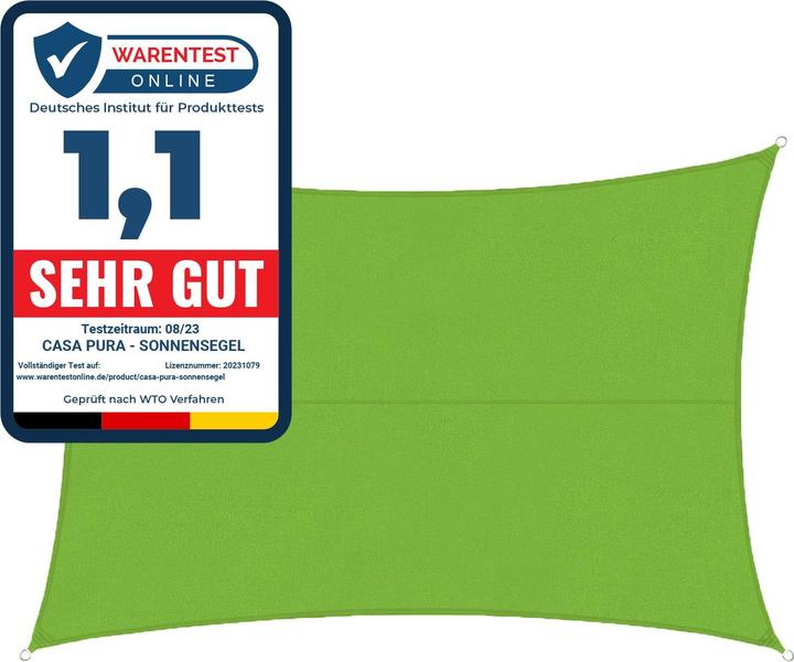 Actual product image Casa Pura Sonnensegel (5 x 7 m)