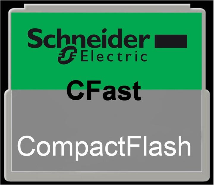 Schneider Electric Carte mémoire Compact Flash 512 Mo pour contrôleur LMC Pro, 30 points de licence VW3E70351AA00