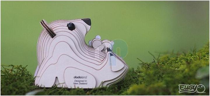 Actual product image Eugy 3D craft set polar bear (MQ6)