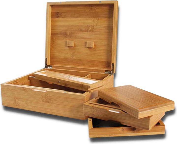 Actual product image Black Leaf Stoner Big Box Bamboo 70x215x195mm