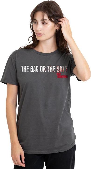 Actual product image Ray Donovan Unisex Adult Bag Or Bat T-Shirt (XL)