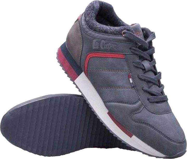 Produktbild Lee Cooper Logo Wanderstiefel Leder (44)