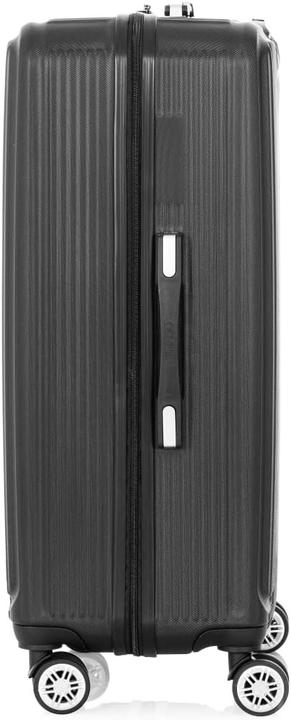 Actual product image Ochnik Hard Shell Spinner Suitcase with Smooth Rolling Wheels and Telescopic Handle
