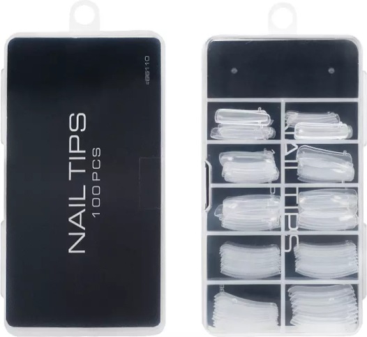 Canni Nail Tips (Kunstnägel, Klar)