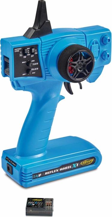 Actual product image Tamiya FS Reflex X1 2 Channel 2.4G Blue Version