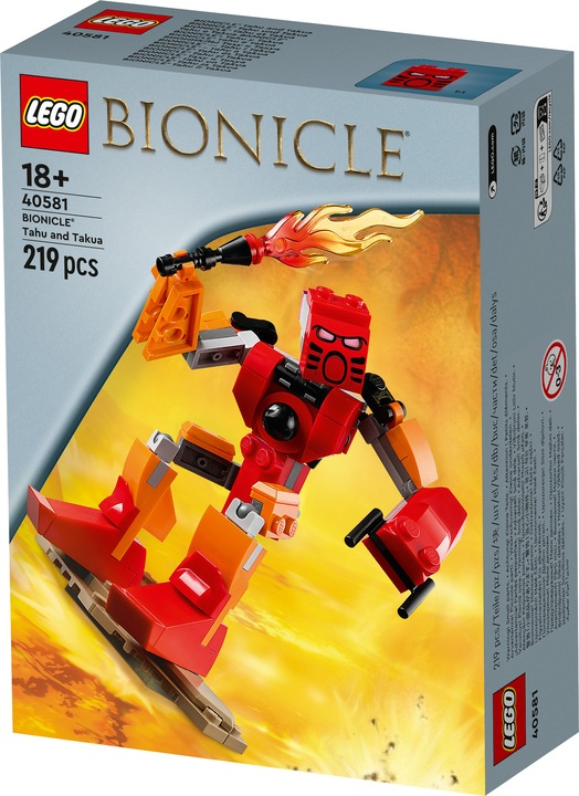 Actual product image LEGO Bionicle Tahu & Takua (40581, LEGO Icons)