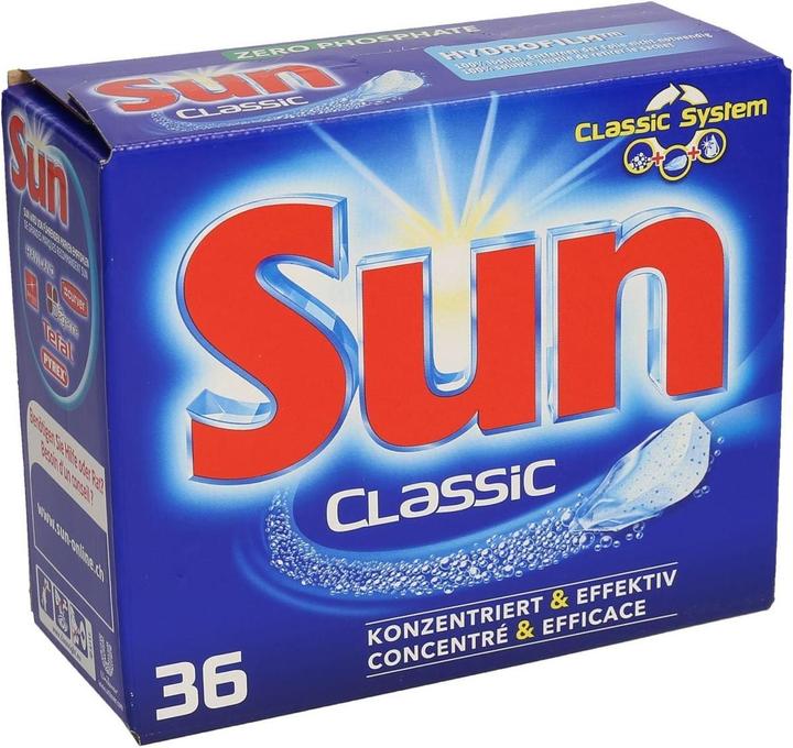 Produktbild Sun Classic Tablets (Tabs, 40 Waschgänge)