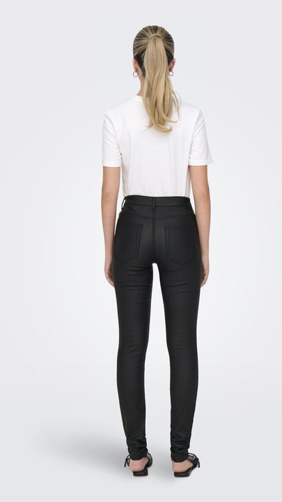Produktbild Only ONLBlush HW Button beschichtet Skinny Fit Jeans (34)