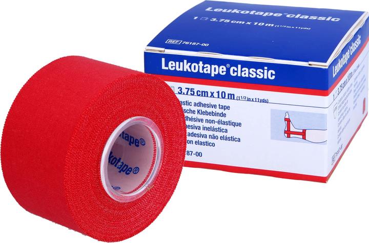 Produktbild BSN classic Pflasterband 10mx3.75cm rot (1 x)