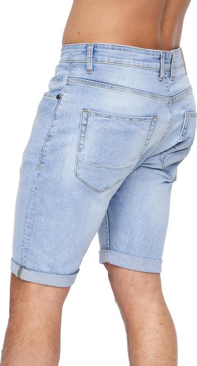 Produktbild Crosshatch Mens Tonwin Denim Embossed Shorts (34)