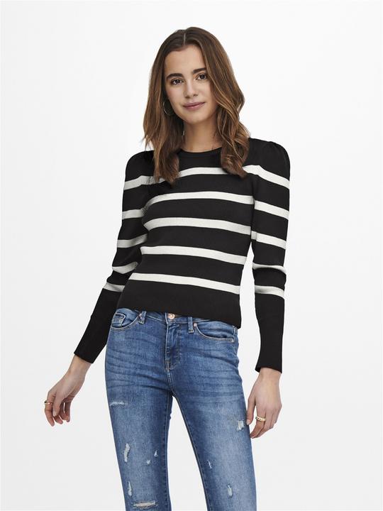 Produktbild Only Körperbetonter Puffärmel- Pullover (S)