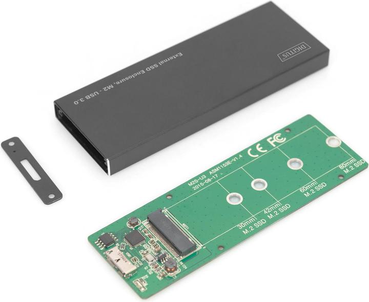 Immagine prodotto Digitus M2-USB 3 (M.2 2242, M.2 2230, M.2 2280, M.2 2260)
