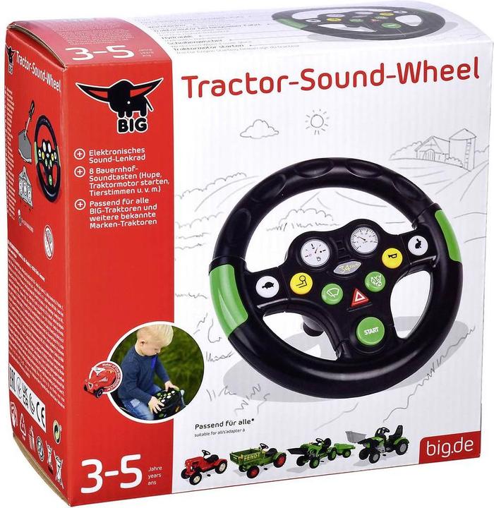 Actual product image BIG tractor sound send