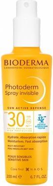 Productafbeelding Bioderma Photoderm Light Spray SPF 30, 200 ml (Zonnebrandspray, SPF 30, 200 ml)
