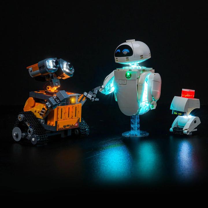 BrickBling LED Licht Set für LEGO Disney: WALL-E und EVE (43279)