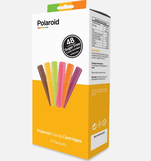 Actual product image Polaroid Filament 48x mixed flavor candy filament edible (4 g, Multicoloured)