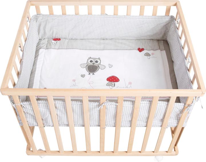 Actual product image Roba Playpen 100x75 Adam & Owl (73 cm, 98.50 cm)