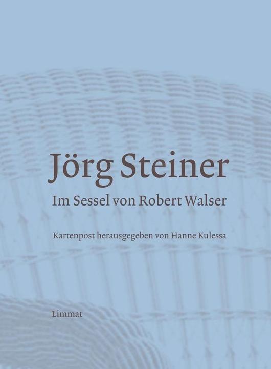 Produktbild Im Sessel von Robert Walser (Deutsch, Jörg Steiner, 2015)