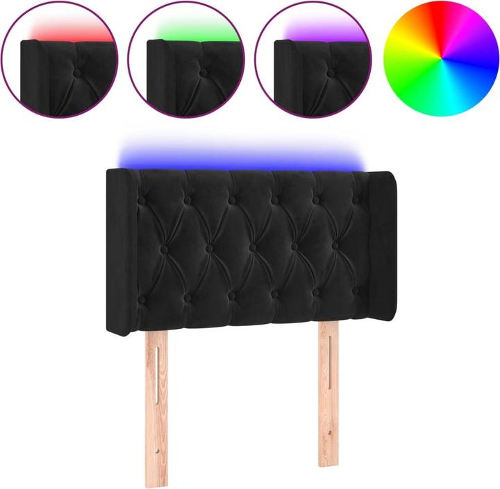 Image du produit vidaXL LED Kopfteil (93 x 16 x 88 cm)