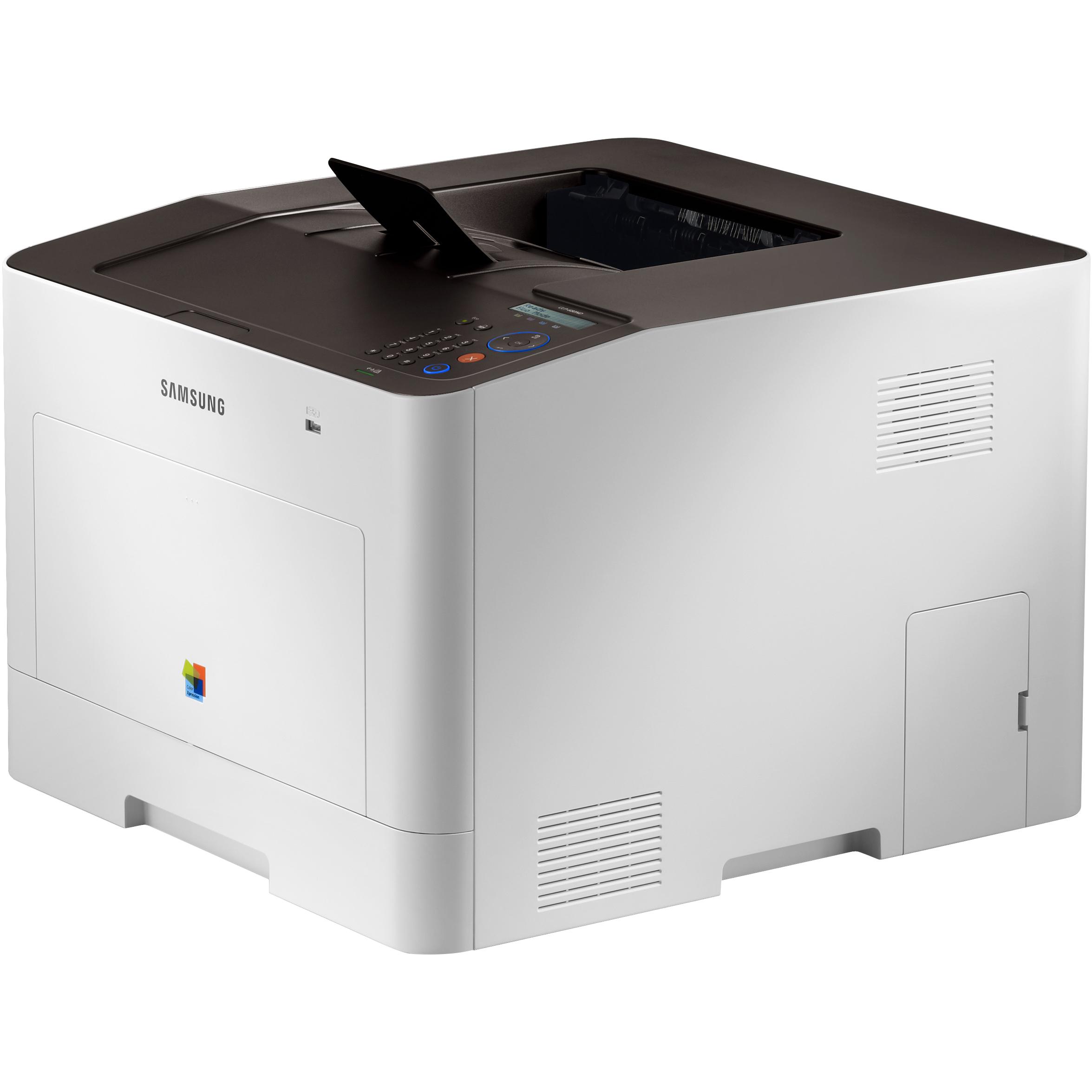 Samsung Clp-680nd (Laser, Farbe), Drucker, Weiss