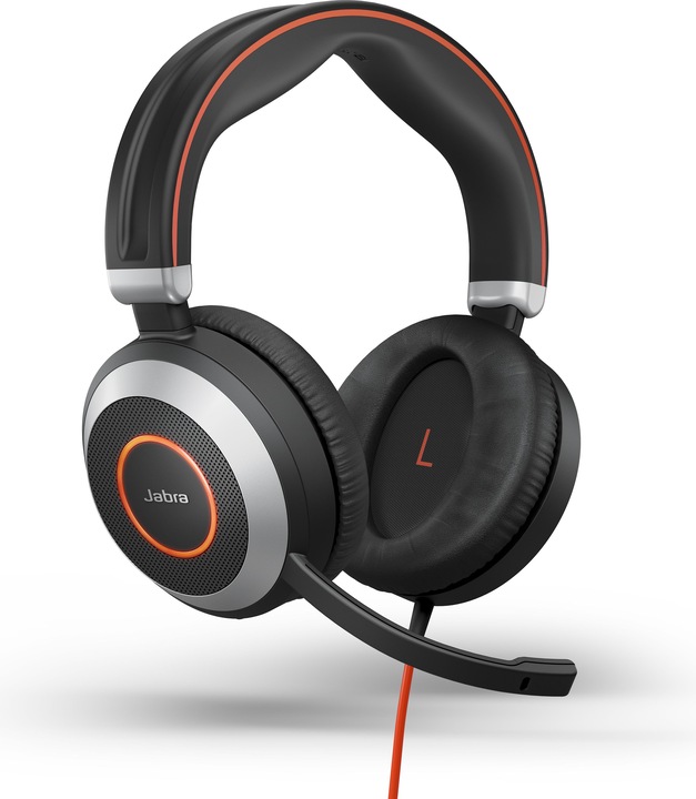Actual product image Jabra Evolve 80 (Cable, USB-A)