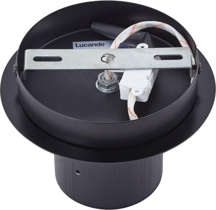 Produktbild Lucande Eirian Deckenleuchte Clear/Black (E27)