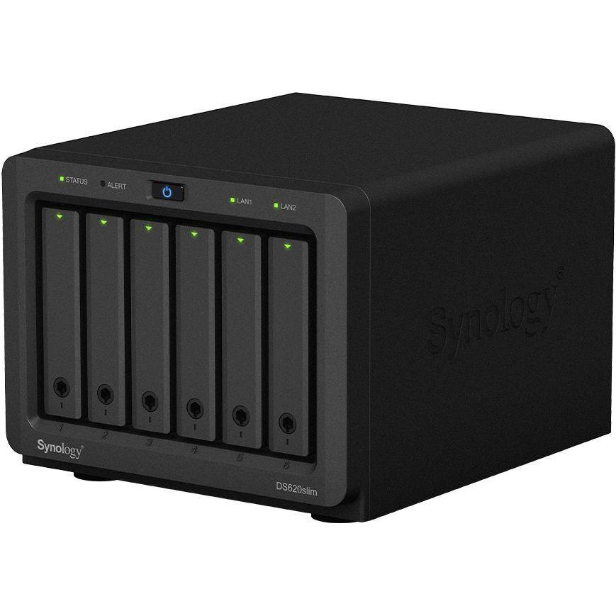 Thumbnail - Synology DS620slim (0 TB), NAS, Schwarz