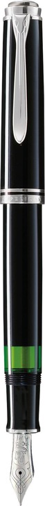 Produktbild Pelikan Füllhalter M805 Schwarz B Etui (Schwarz/Silber, 1 x)