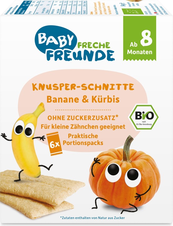 Freche Freunde Crispy Slices (84 g)