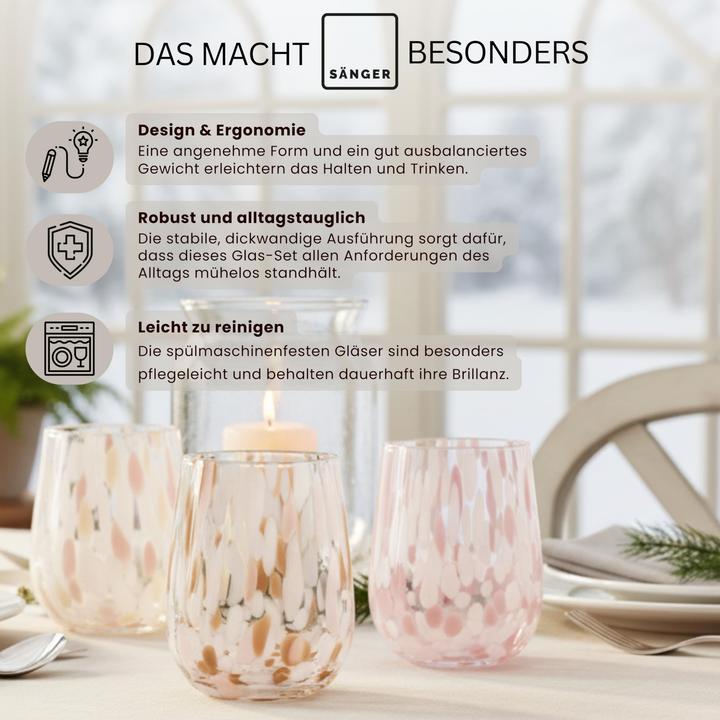 Produktbild Sänger Gläser Set Curacao (0.32 l, 6x)