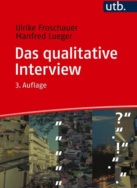 Produktbild Das qualitative Interview (Deutsch, Ulrike Froschauer, Manfred Lueger, 2024)