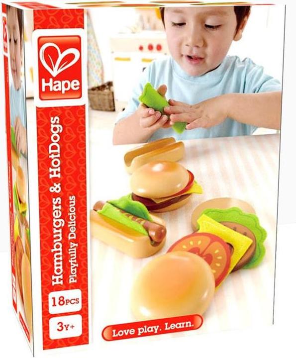 Produktbild Hape Hamburger & Hotdogs