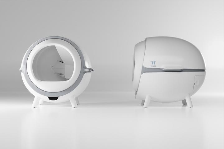 Produktbild Tesla Inteligentna kuweta dla kota Smart Cat Toilet (Katzenklo offen)