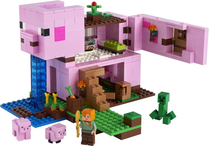 Produktbild LEGO Das Schweinehaus (21170, LEGO Minecraft)