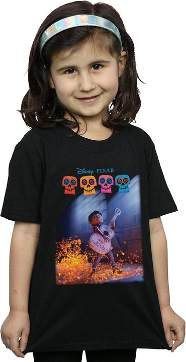 Immagine prodotto Disney Coco Miguel Playing Guitar Maglietta Ragazze (128)