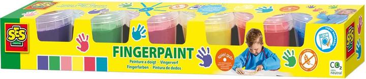 Produktbild Ses Handbemalte Farbe, 6 Farben (Multicolor, 720 ml)