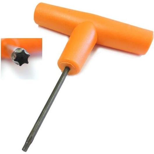 GRN Tools, Chiave esagonale, 991.069.0T Torx-Schlüssel T9 mit T-Griff