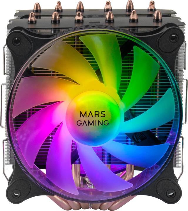 Actual product image Mars Gaming Ventilateur Pour Processeur Mcpu-Xt RGB (Noir) (145 mm)