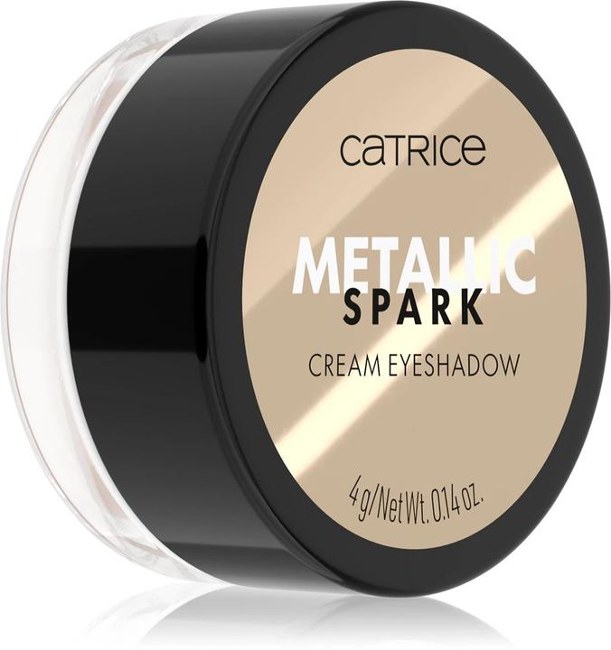 Actual product image Catrice Metallic Spark Cream Eyeshadow (Champagne Chic)