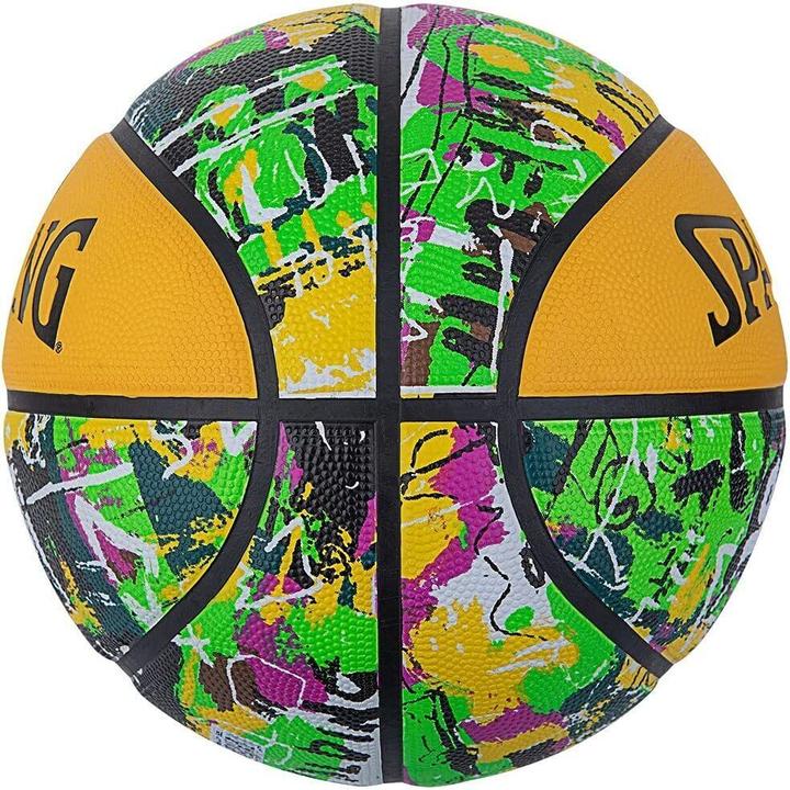 Produktbild Spalding Graffiti-Ball 84374Z Gelb 7 (7)