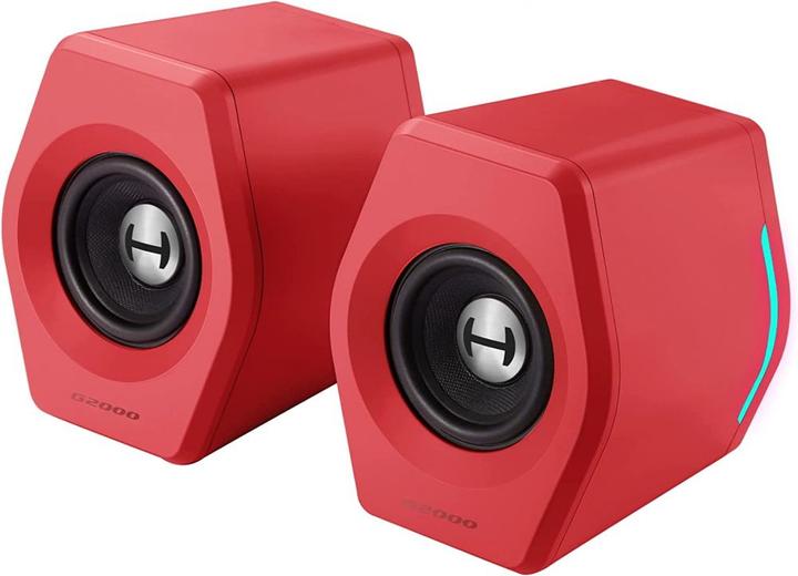 Immagine prodotto Edifier Altoparlanti da gioco G2000 Bluetooth/USB/AUX, 32 W, senza fili/con cavo, rosso