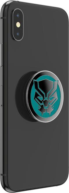 Actual product image PopSockets PopGrip Black Panther Enamel, Befestigung: Kleben