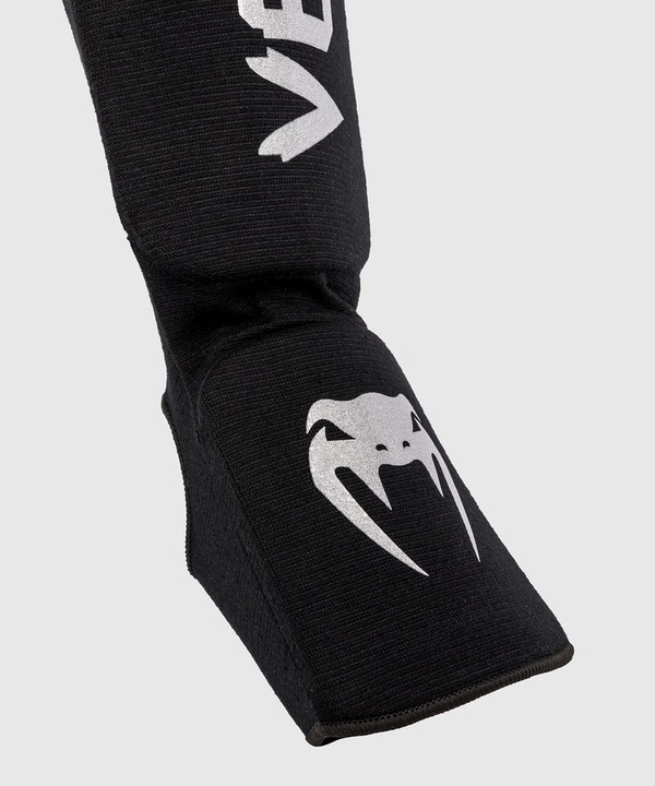 Immagine prodotto Venum Kontact Shin Guards Schwarz/Silber, L, Grösse: L (L)