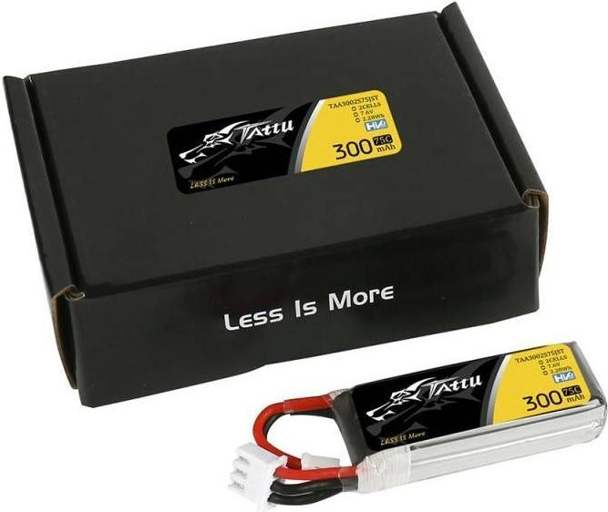 Produktbild Tattu RC-Akku LiHV 300 mAh 7.6 V 75C (7.60 V, 300 mAh)