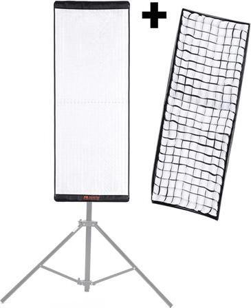 Produktbild Falcon Eyes Flexibles Bi-Color LED Panel RX-36TDX 120x45 cm