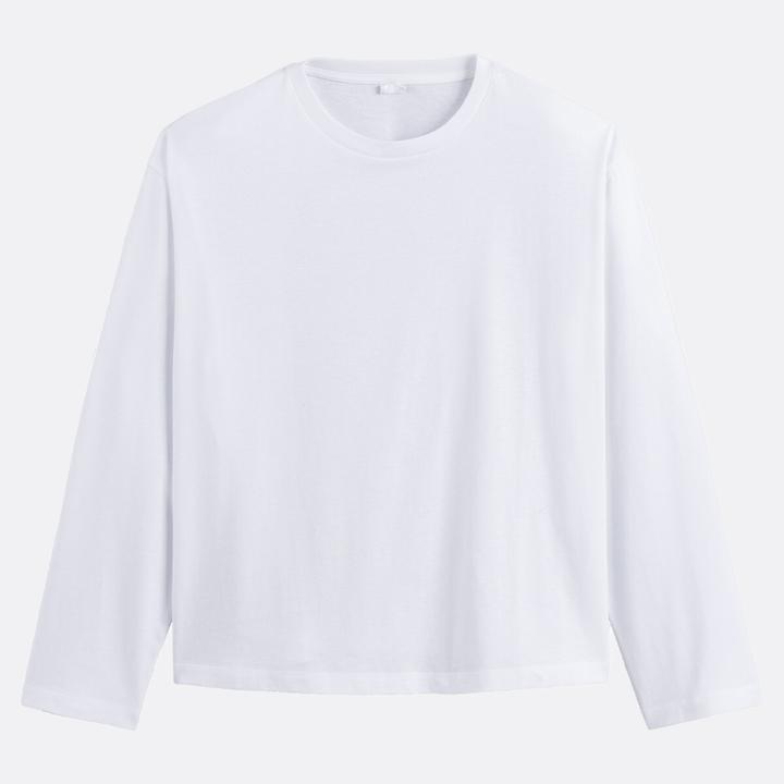 Produktbild La Redoute Collections Pyjamaoberteil aus reinem Baumwoll-Jersey (L)